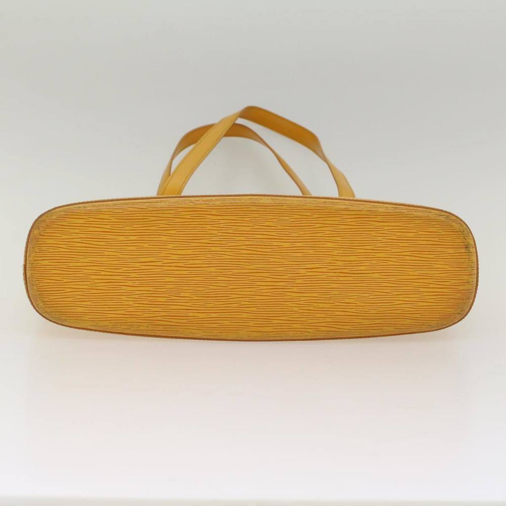 LOUIS VUITTON Epi Lussac Shoulder Bag Yellow M52289 LV Auth bs7593 - Picture 5 of 16